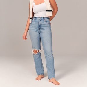Curve Love Ultra High Rise 90s Straight Jean, Regular